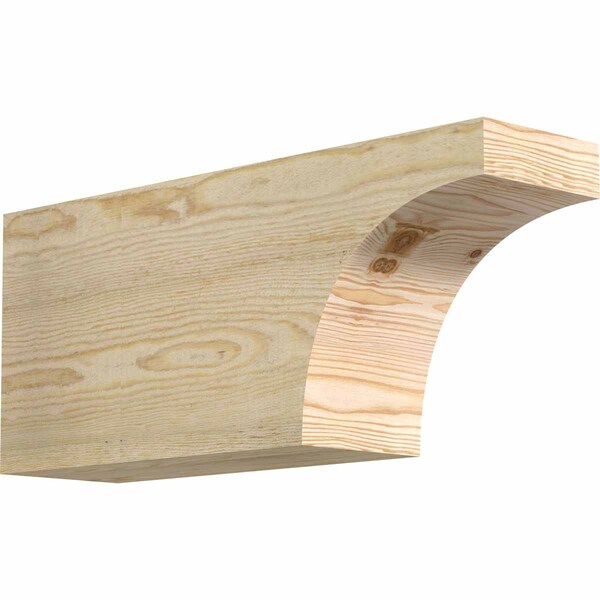 Ekena Millwork Huntington Rough Sawn Rafter Tail, Douglas Fir, 6"W x 10"H x 24"L RFT06X10X24HUN00RDF - main